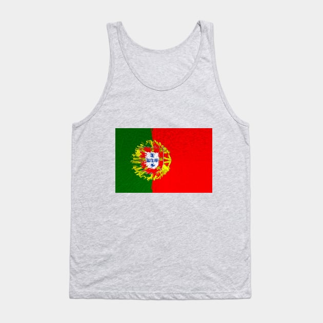 Extruded flag of Portugal Tank Top by DrPen